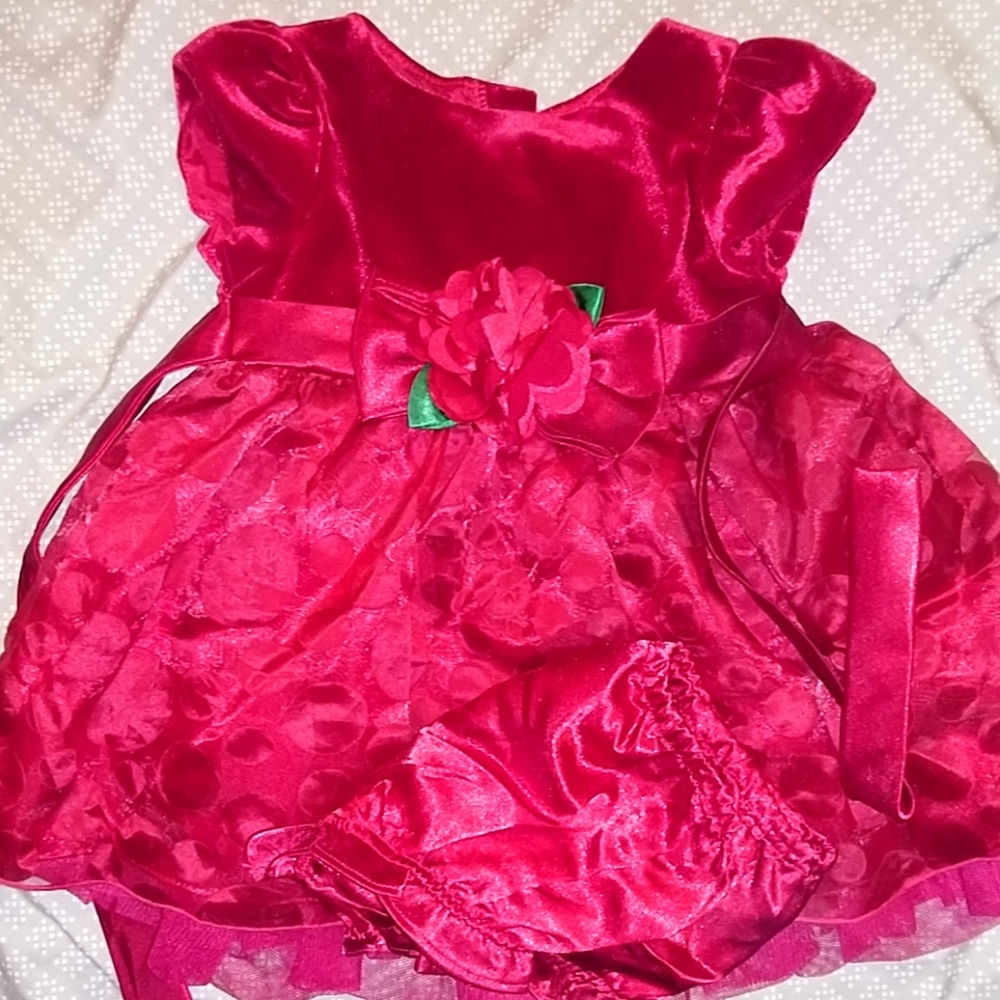 Red dress